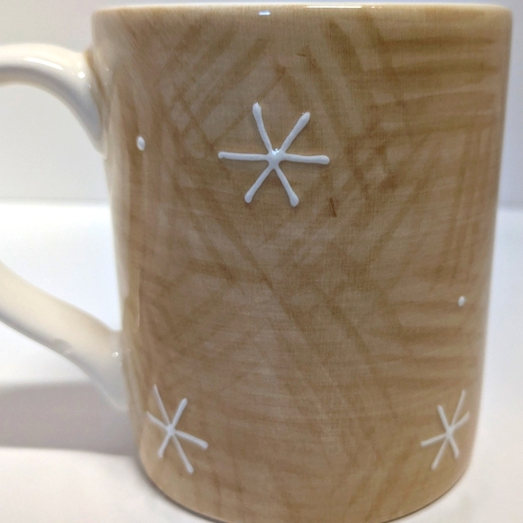 Rare HOME Moose & Snowflake 10oz Ceramic Mug - Picture 4 of 6